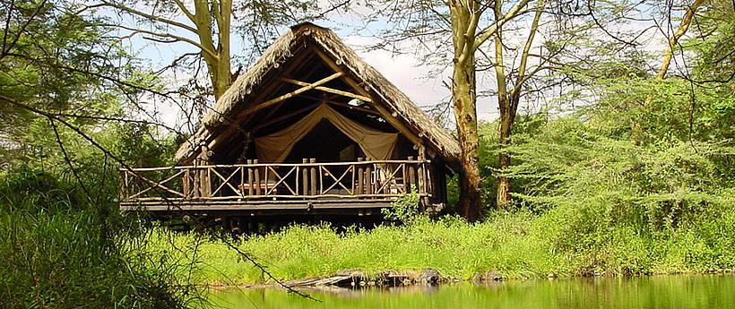 Finch Hatton's Camp (Tsavo West National Park) Kenya - www.PhotoSafaris.travel