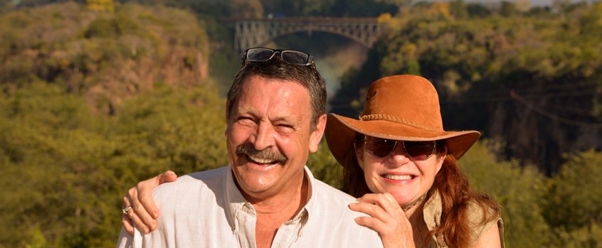 Louis and Terri, the owners of PhotoSafaris.Travel