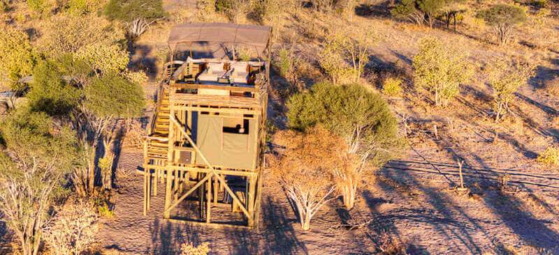 Skybeds (Kwai Concession, Moremi) Botswana - www.PhotoSafaris.travel