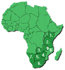 Map of Africa