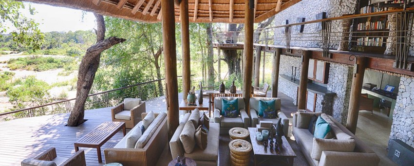 Dulini Leadwood Camp Deck - www.PhotoSafaris.travel