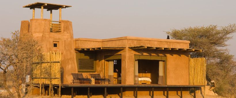 The Fort at Fishers Pan, Etosha, Namibia - www.PhotoSafaris.travel