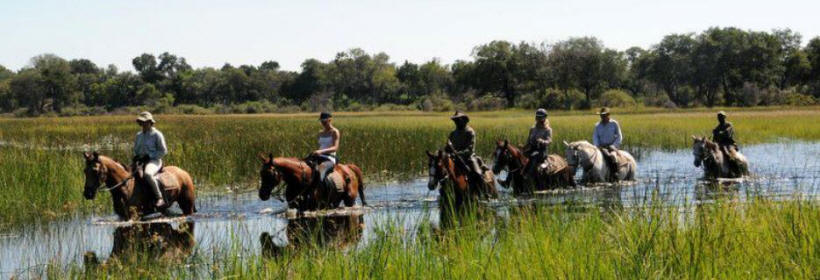 African Horseback Safaris - www.PhotoSafaris.travel