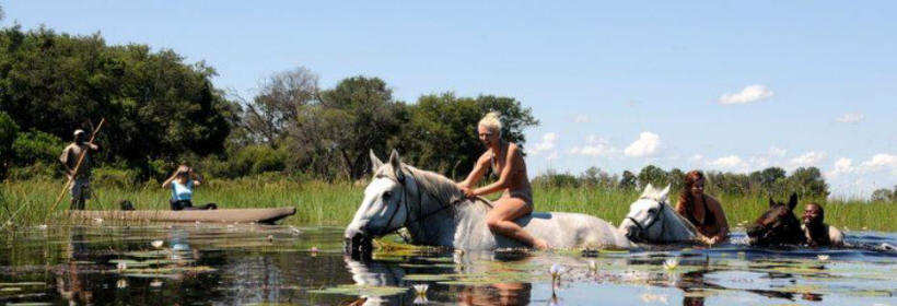 African Horseback Safaris - www.PhotoSafaris.travel