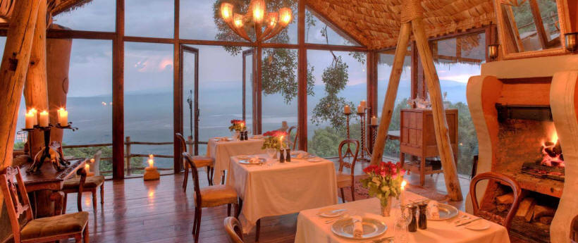 Ngorongoro Crater Lodge (Ngorongoro Crater) Tanzania - www.PhotoSafaris.travel