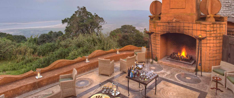 Ngorongoro Crater Lodge (Ngorongoro Crater) Tanzania - www.PhotoSafaris.travel