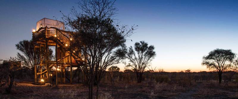 Skybeds (Kwai Concession, Moremi) Botswana - www.PhotoSafaris.travel