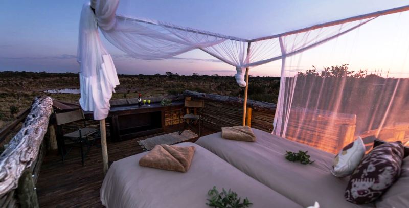 Skybeds (Kwai Concession, Moremi) Botswana - www.PhotoSafaris.travel